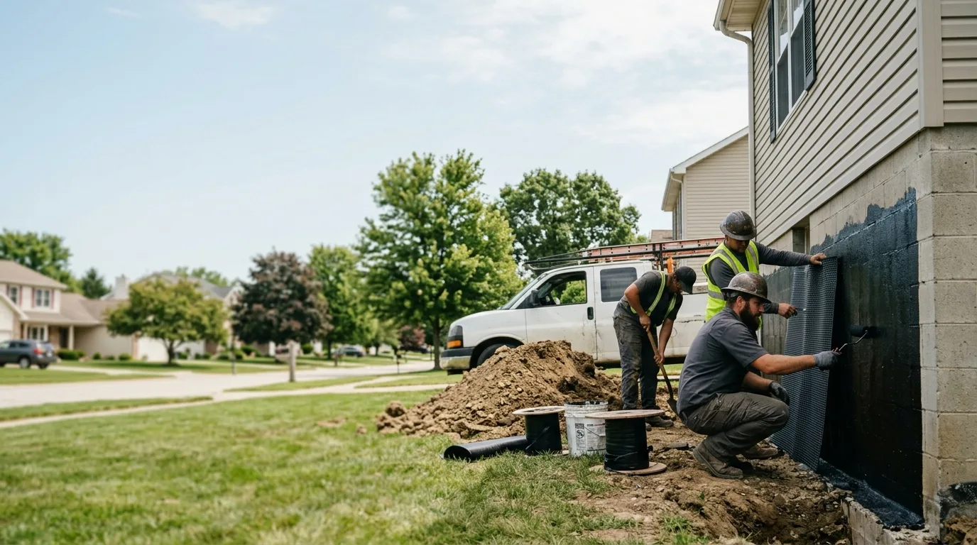 Basement Waterproofing in Darien, IL near me